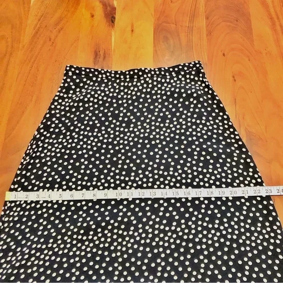 SUZY SHIER Gorgeous Polka Dots Boho  Pattern Cottagecore Summer Maxi Skirt.Small - Picture 9 of 13